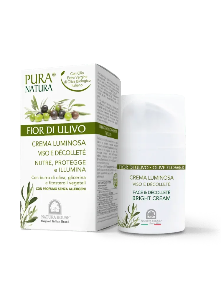 FIOR DI ULIVO CREMA LUMINOSA VISO & DÉCOLLETÉ Protegge e Illumina - immagine 2