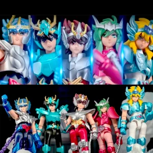 Blokees Saint Seiya Galaxy Version 0102 – Set da 5 Cavalieri dello Zodiaco Blokees Saint Seiya Galaxy Version 0102 – Set da 5 Cavalieri dello Zodiaco