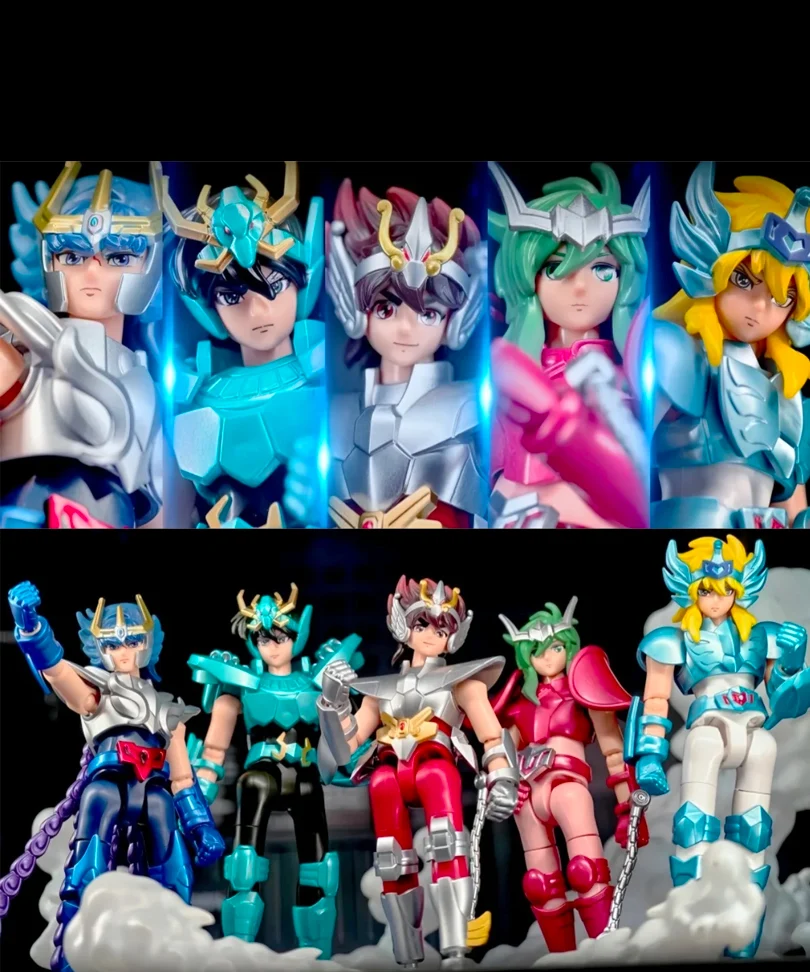 Blokees Saint Seiya Galaxy Version 0102 - Set da 5 Cavalieri dello Zodiaco