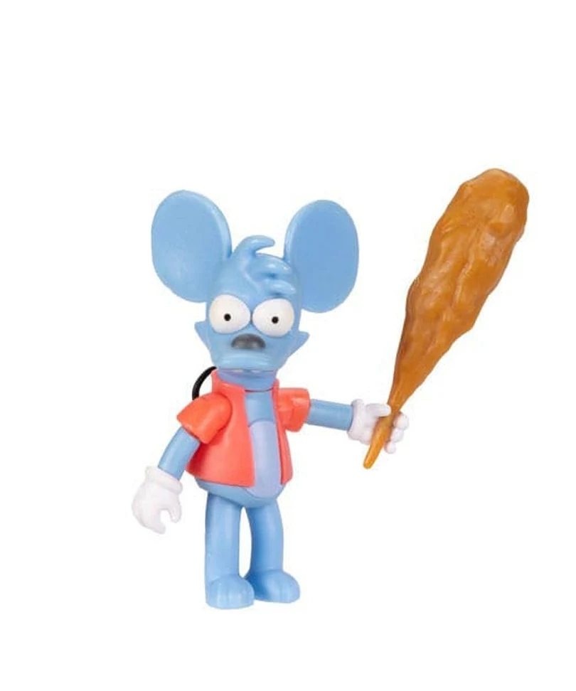 Itchy with Club - The Simpsons - Mini Figure Wave 2 - 7cm - immagine 2