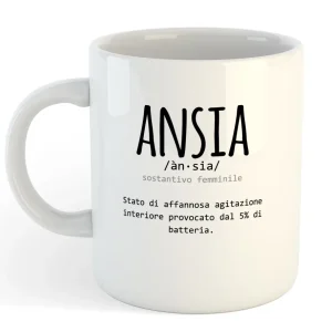 Tazza Mug Divertente – Definizione Ansia Tazza Mug Divertente – Definizione Ansia