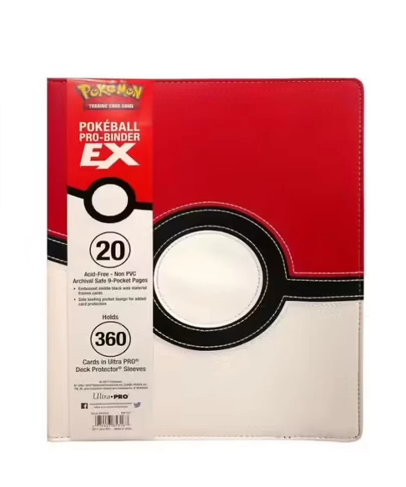 ULTRA PRO Album 9 Tasche Pro-Binder Pokemon Poke Ball - immagine 2