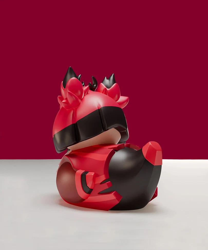 Hazbin Hotel Alastor Mini TUBBZ Cosplaying Duck Collectable - immagine 2