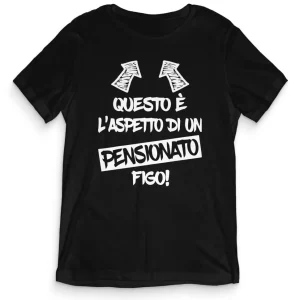 TeesBlitz T-Shirt PENSIONE – teeOLD-003 TeesBlitz T-Shirt PENSIONE – teeOLD-003