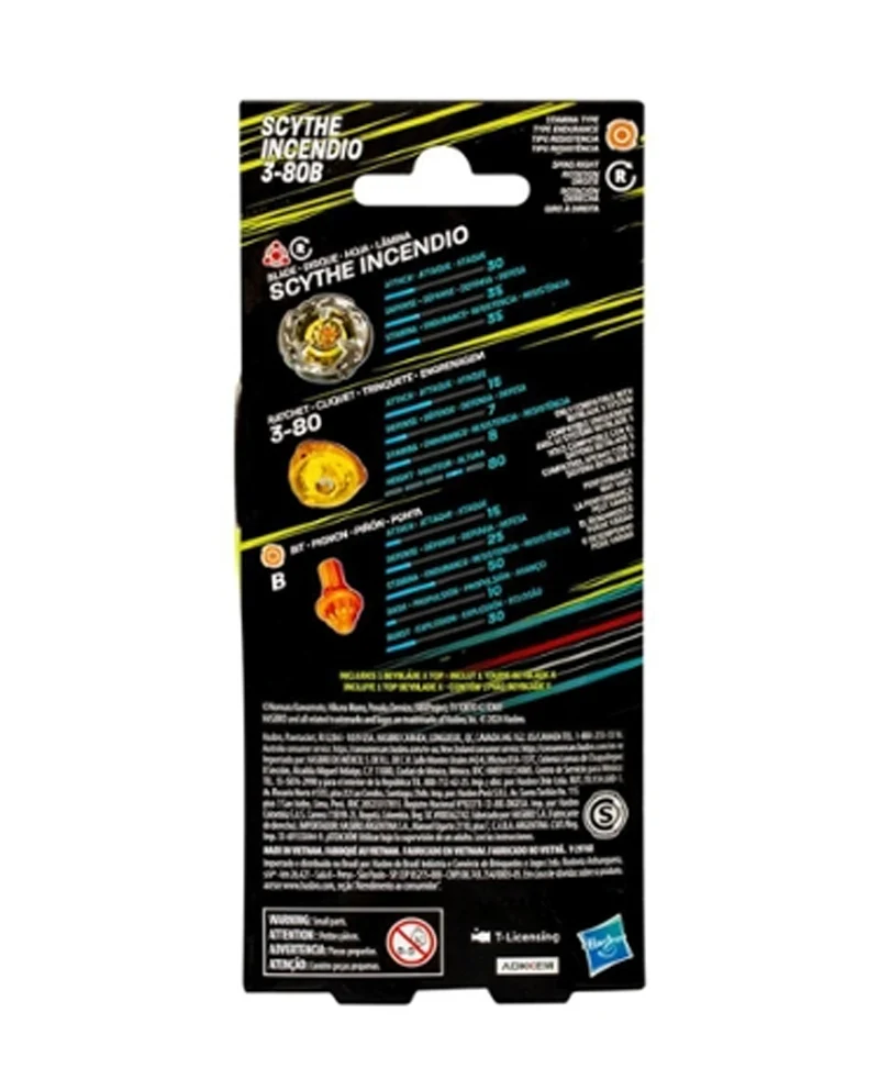 Beyblade X - Booster: Scythe Incendio 3-80B - immagine 3
