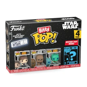 Han Solo / Chewbacca / Greedo / Mystery Bitty (4-Pack) Han Solo / Chewbacca / Greedo / Mystery Bitty (4-Pack)