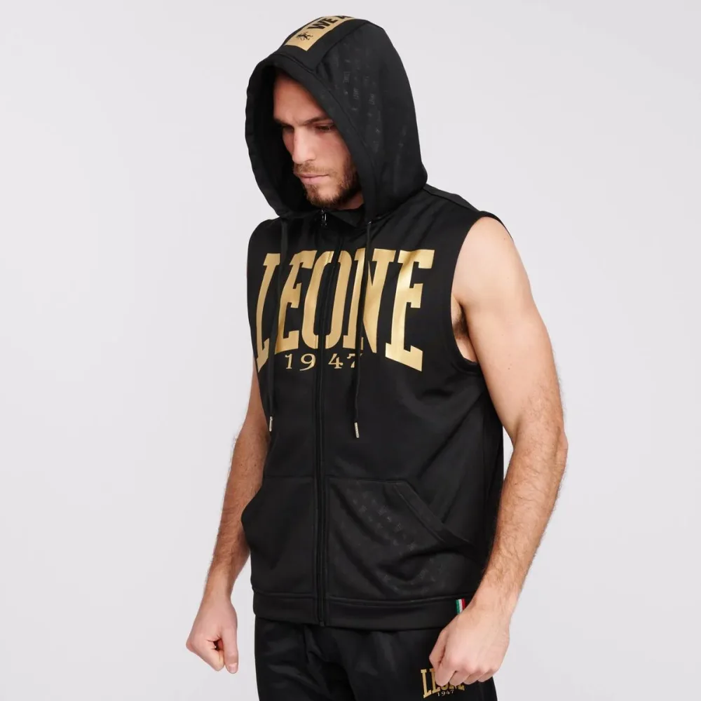 Leone Felpa Uomo Smanicato - immagine 3