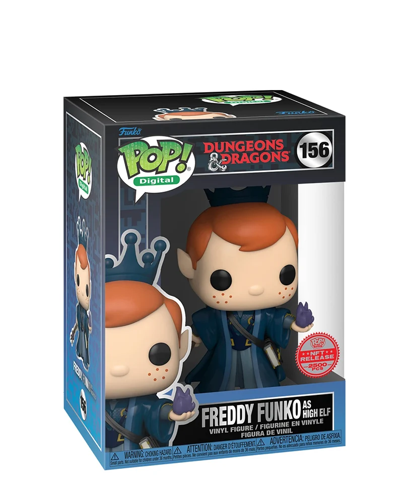 Freddy Funko as High Elf Wizard
