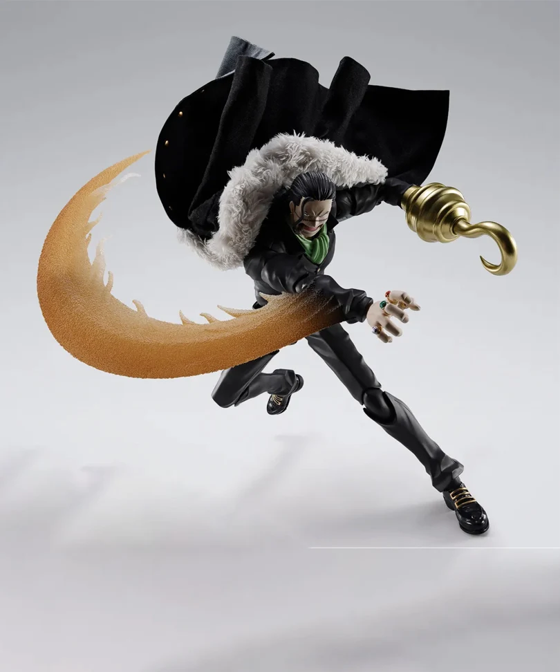 One Piece - Sir Crocodile Marineford - Action Figure S.H. Figuarts - immagine 3