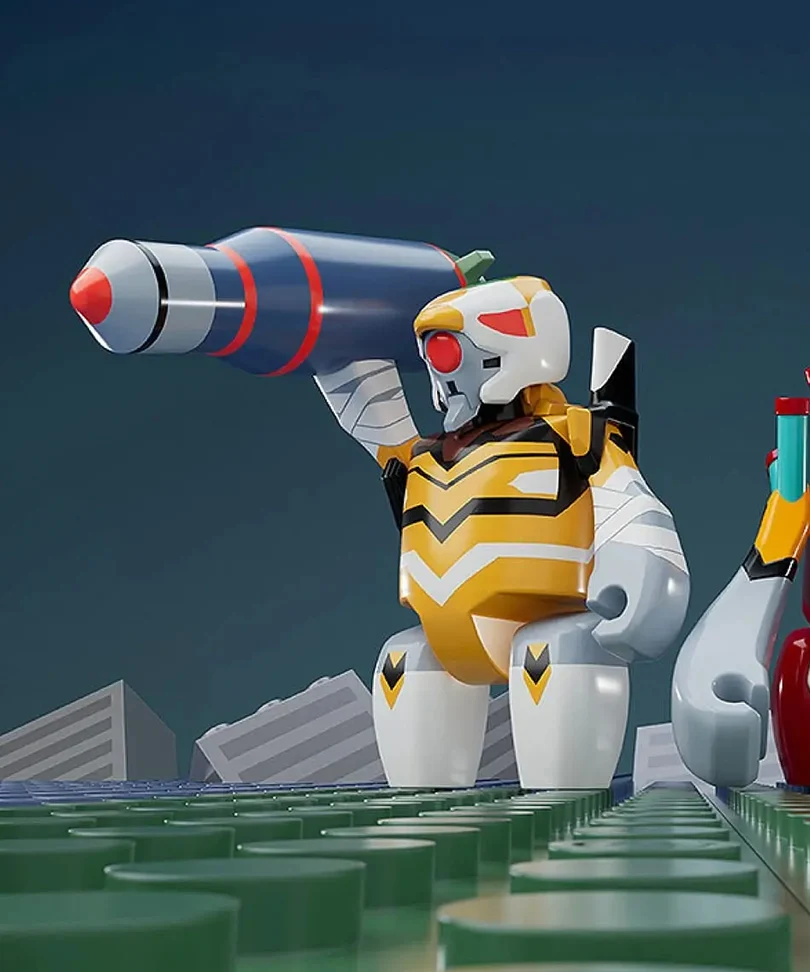 Rebuild Of Evangelion Proto Type-00 Brickroid - immagine 3