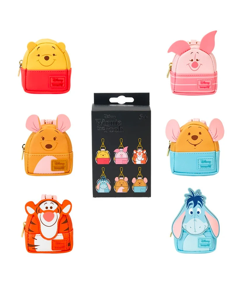 Disney - Winnie - Mini Backpack Bag Charm Loungefly Mystery Box