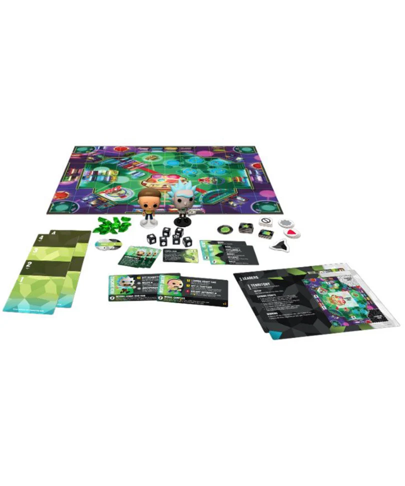 Rick & Morty Funkoverse Board Game 2 Character Expandalone English Version - immagine 3