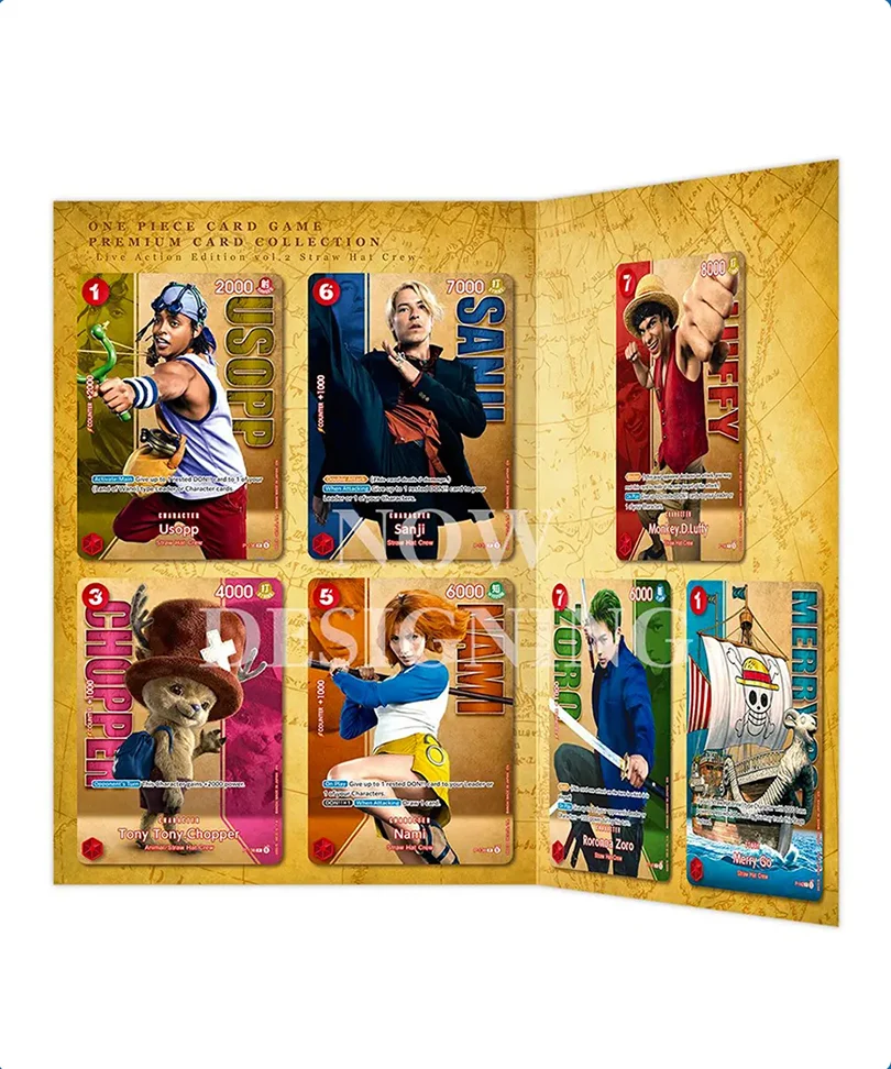One Piece Card Game - Premium Card Collection Live Action Edition Vol. 2 Straw Hat Crew - ENG - immagine 2