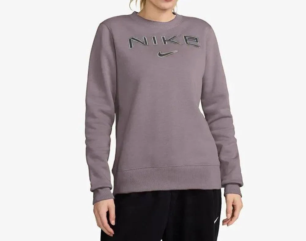 Nike Felpa Donna Phnx Flc Logo Crew