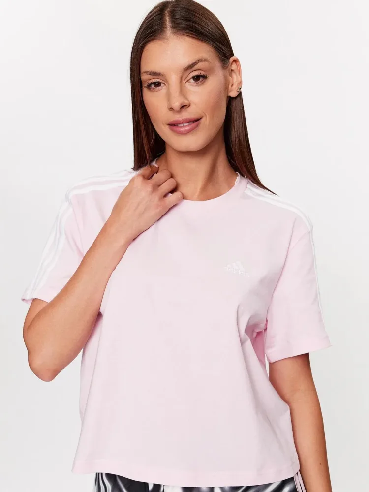 Adidas T Shirt Donna 3S Cr Top - immagine 2