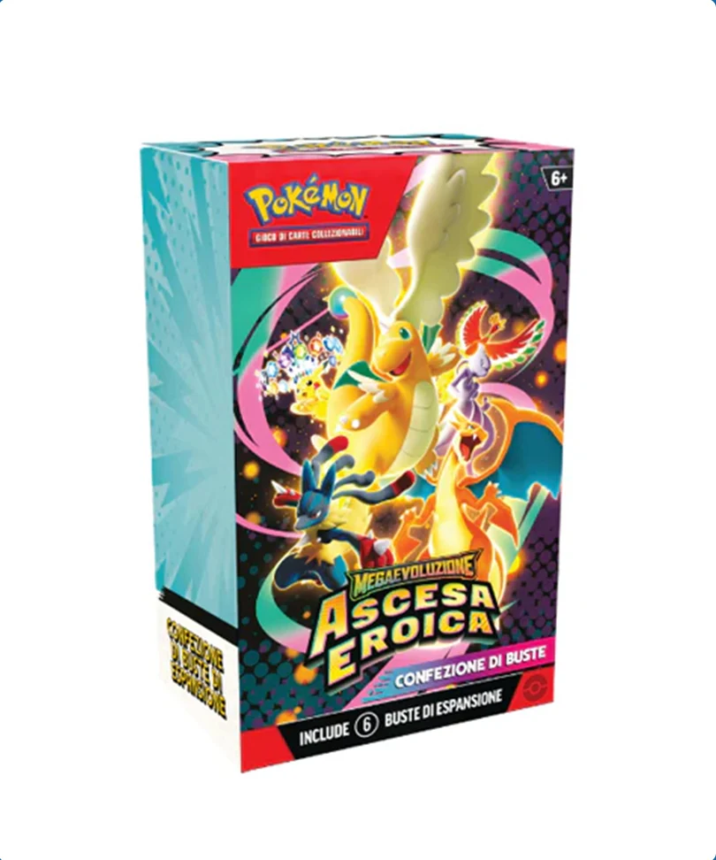 Pokemon - Bundle da 6 Buste - Ascesa Eroica