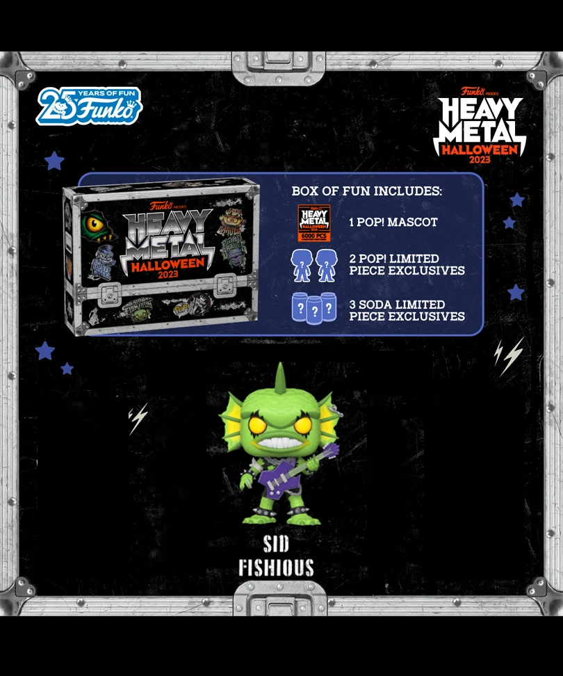 Box Heavy Metal Halloween 2023 - Sid Fishious