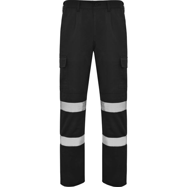 Pantalone Multitasche DAILY HV Alta Visibilità – Rinforzato con Nastri Riflettenti | Roly WRK - immagine 2