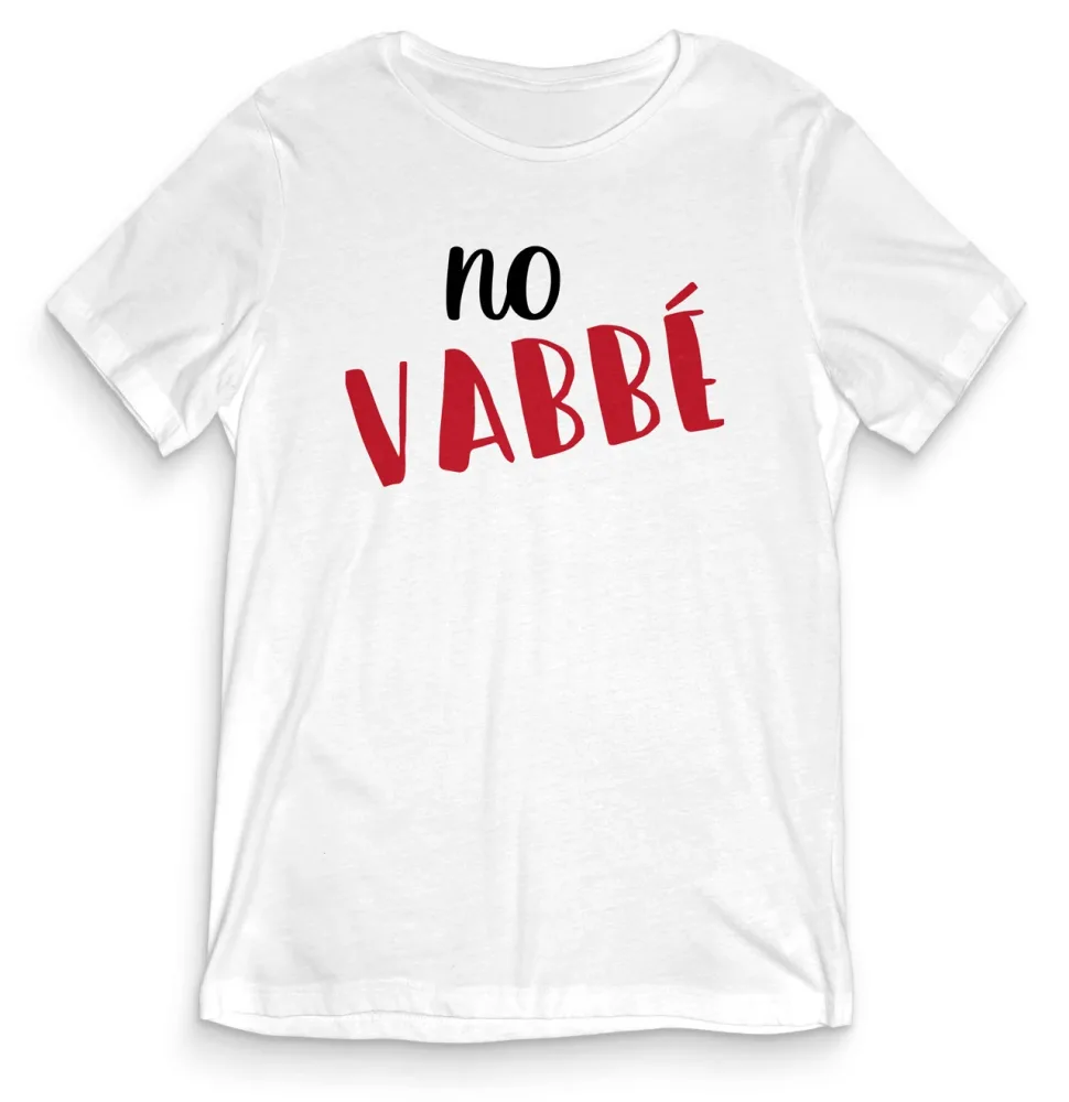 TeesBlitz T-Shirt divertente – No vabbè – tee21-011