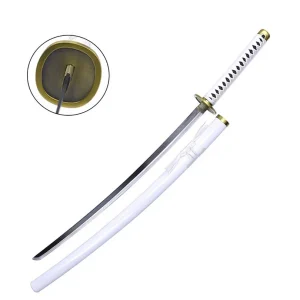 Katana Non Affilata – One Piece Wado Ichimonji Bianca V2 Katana Non Affilata – One Piece Wado Ichimonji Bianca V2