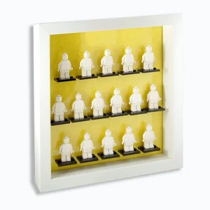 Display Organizer Small 25X25 per LEGO Minifigures Telaio Bianco Display Organizer Small 25X25 per LEGO Minifigures Telaio Bianco