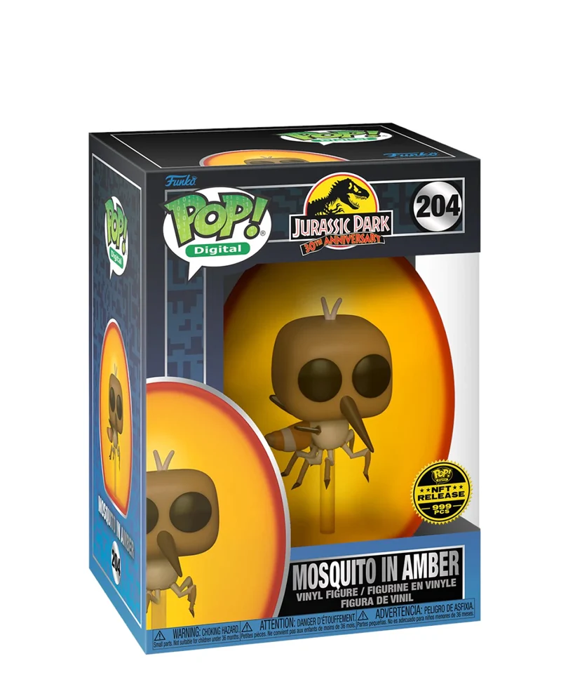 Mosquito in Amber