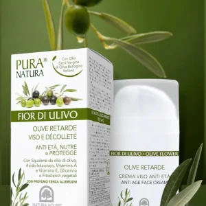 FIOR DI ULIVO CREMA ANTIETA’ VISO & DÉCOLLETÉ Nutre e Protegge
