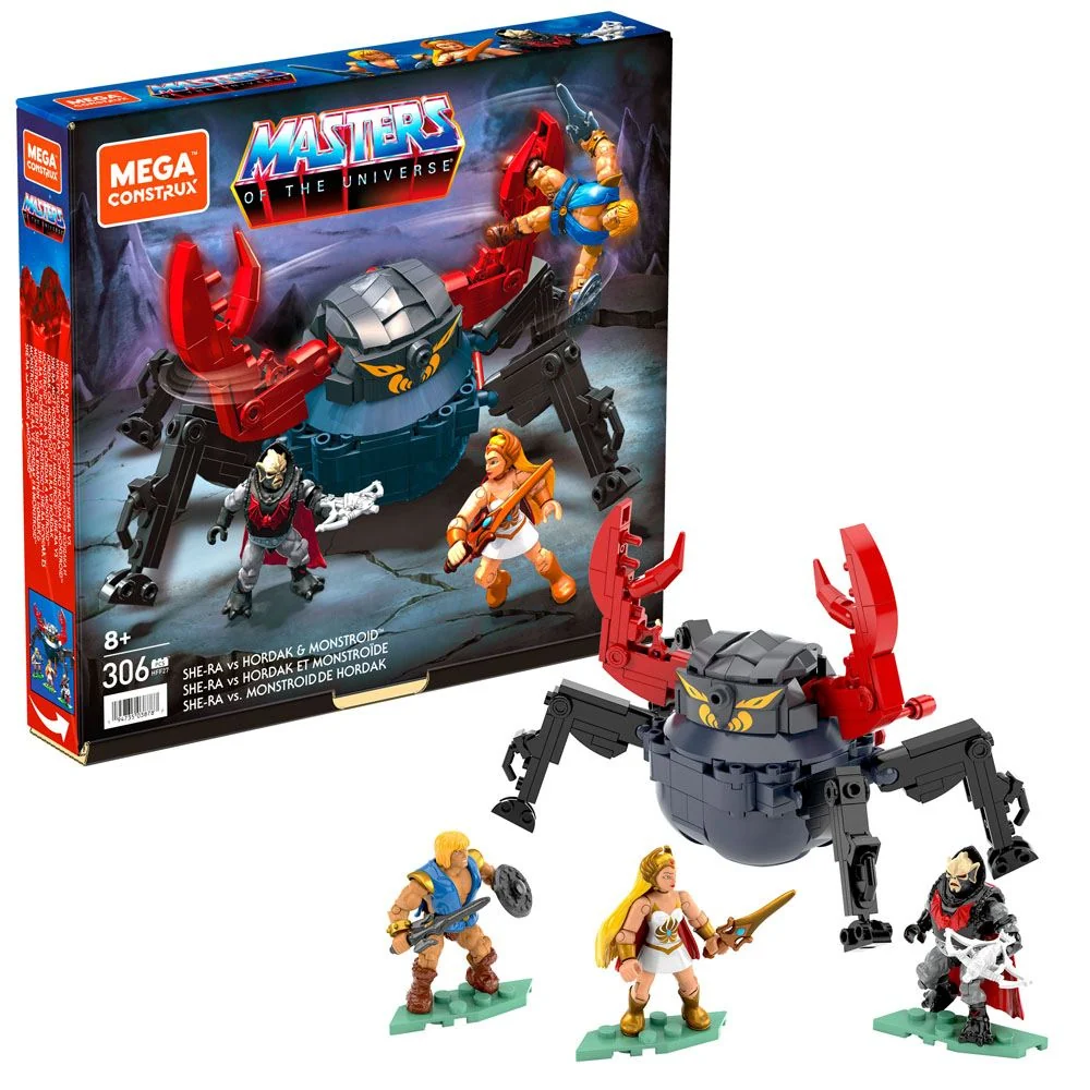 Masters of the Universe Origins Mega Construx Construction Set She-Ra vs Hordak & Monstroid 12 cm Masters of the Universe Origins Mega Construx Construction Set She-Ra vs Hordak & Monstroid 12 cm