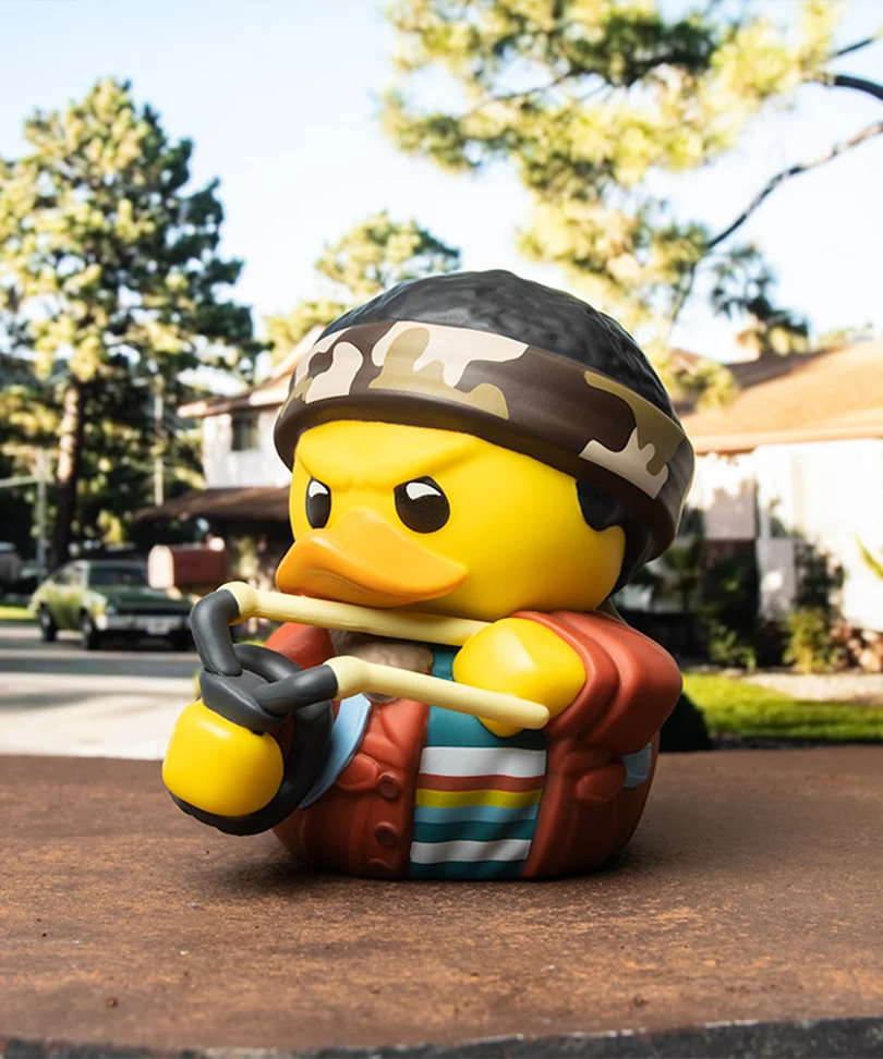 Stranger Things Lucas Sinclair TUBBZ Cosplaying Duck Collectible