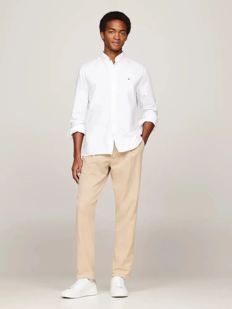 Tommy Hilfiger Camicia Uomo Solid Heritage - immagine 2