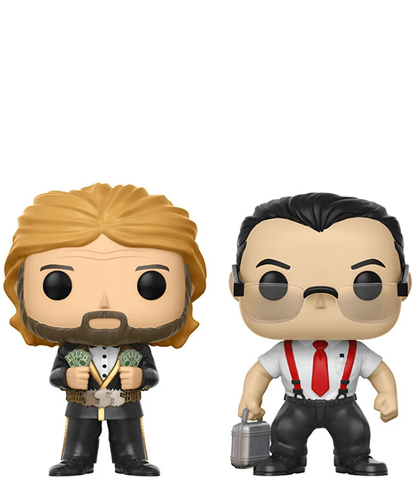 “Million Dollar Man” Ted Dibiase & I.R.S. (2-Pack)