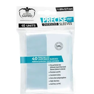 Ultimate Guard Precise-Fit – Sleeves – Oversized Transparent Ultimate Guard Precise-Fit – Sleeves – Oversized Transparent