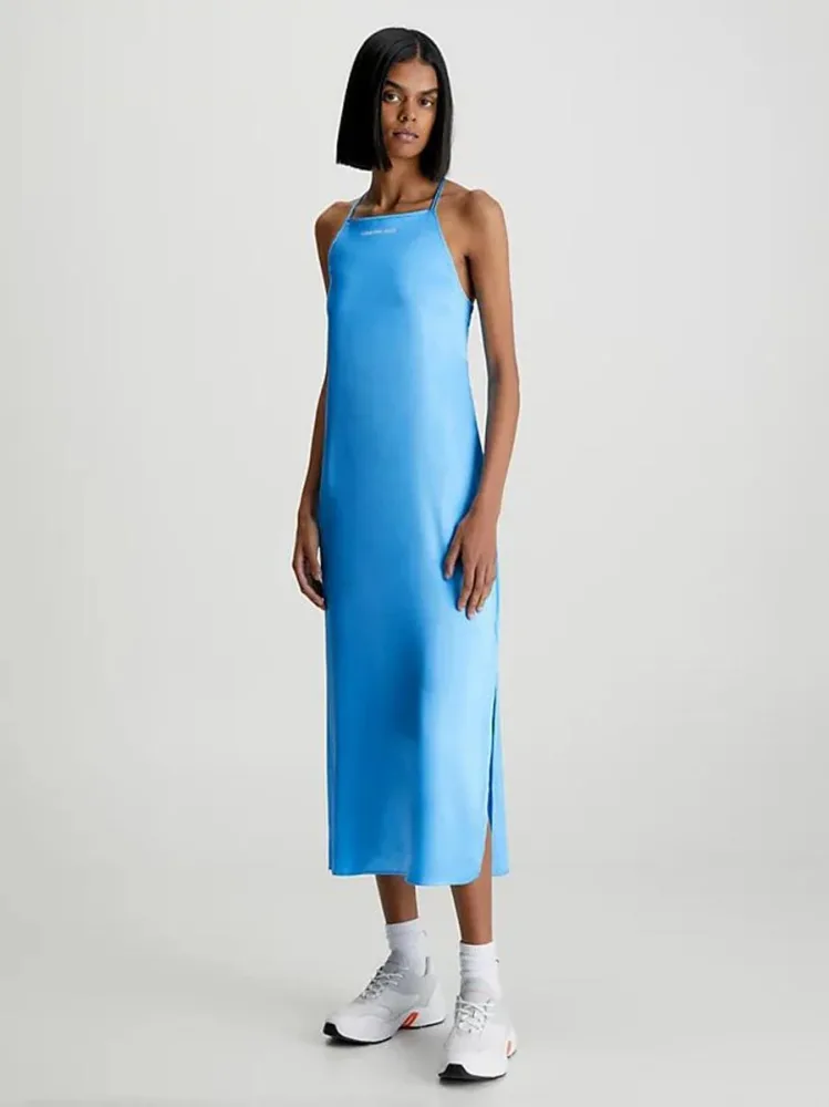 Calvin Klein Abito Donna Open Back Maxi Slip - immagine 3