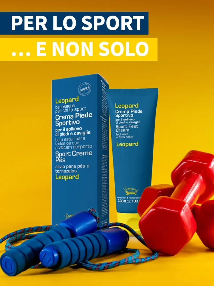 LEOPARD Sport CREMA PIEDE SPORTIVO Post Attività