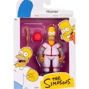Homer with Baseball Bat and Cap – The Simpsons – Wave 3 – 13cm Homer with Baseball Bat and Cap – The Simpsons – Wave 3 – 13cm