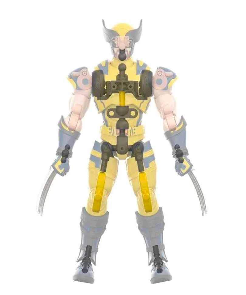 Marvel Infinity Saga Blokees Plastic Model Kit Champion Class Wolverine - immagine 3