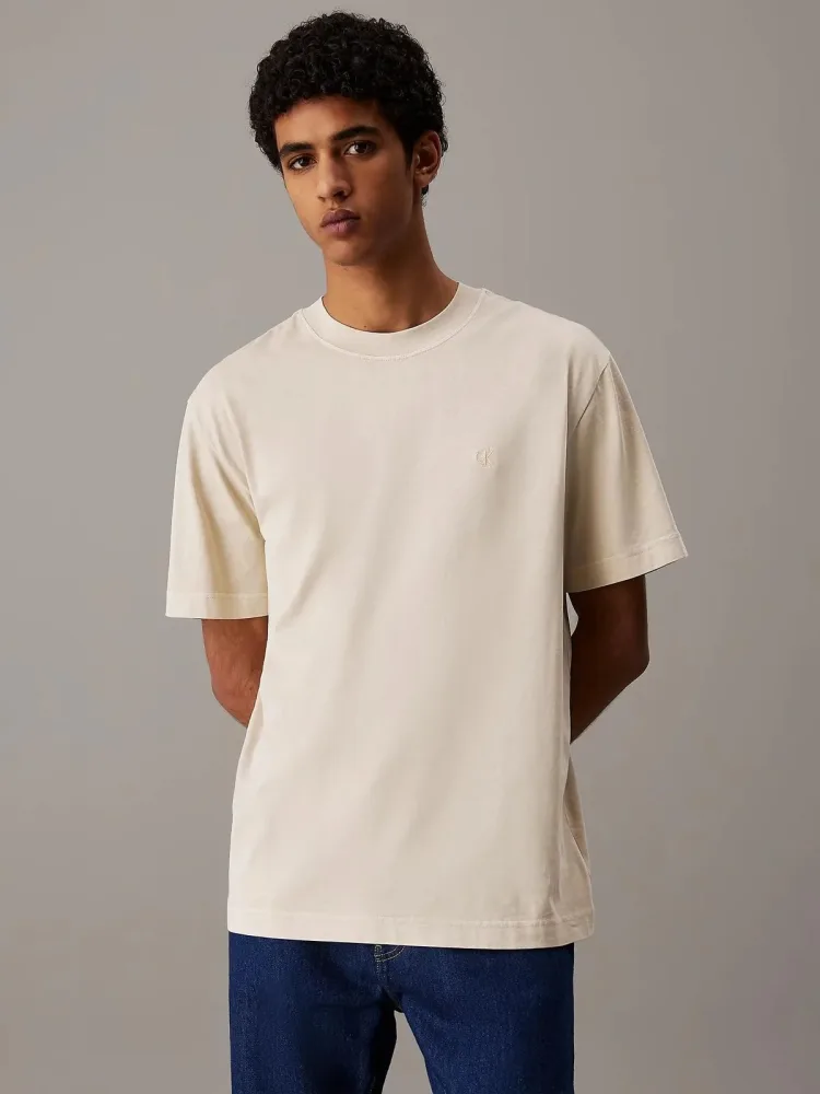Calvin Klein T Shirt Uomo Bold Washed Ck - immagine 2