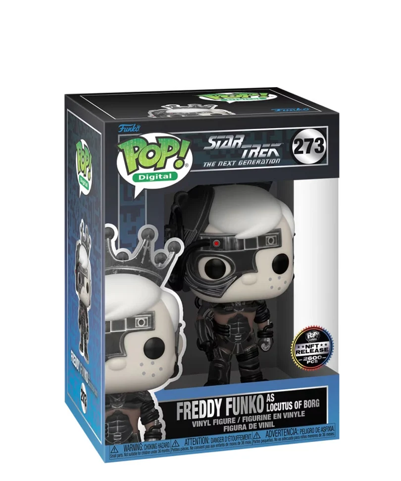 Freddy Funko as Locutus of Borg