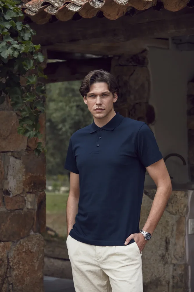 Single Jersey Polo – Personalizzabile con Logo