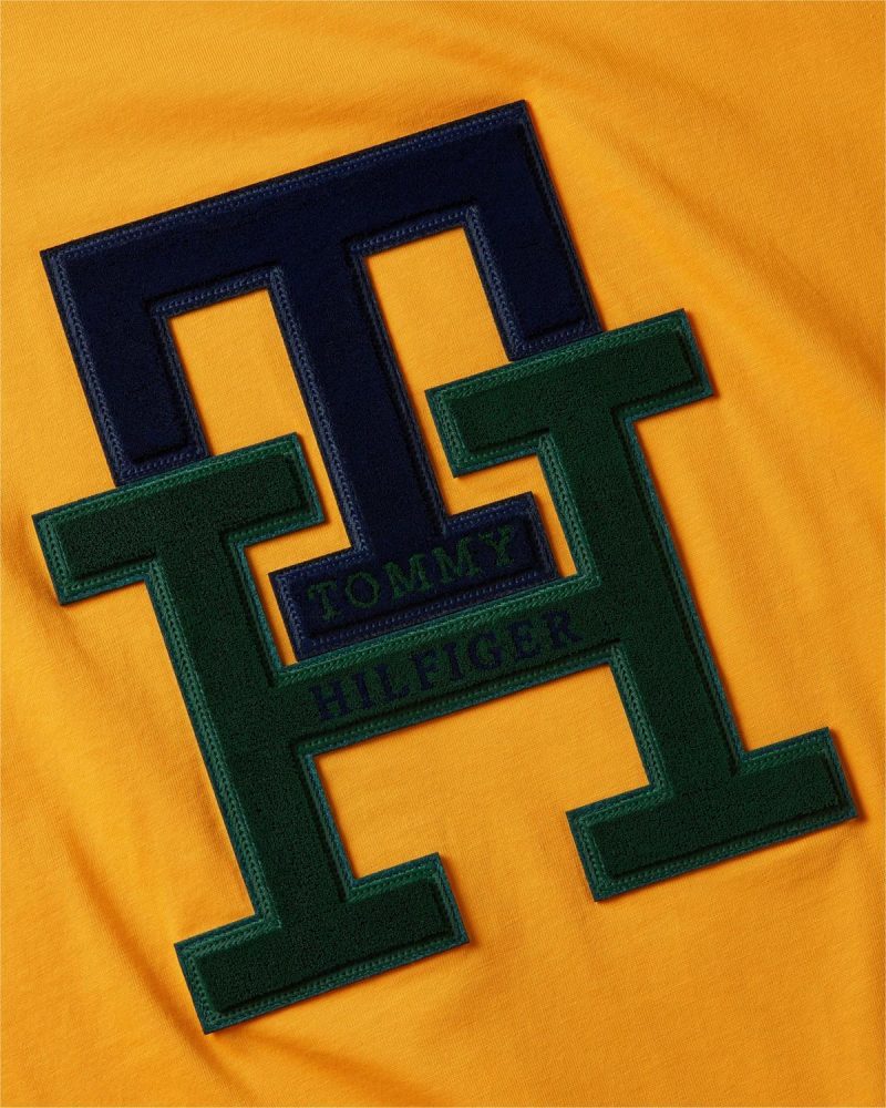 Tommy Hilfiger T-Shirt Uomo Icon Blackwatch Monogram - immagine 3
