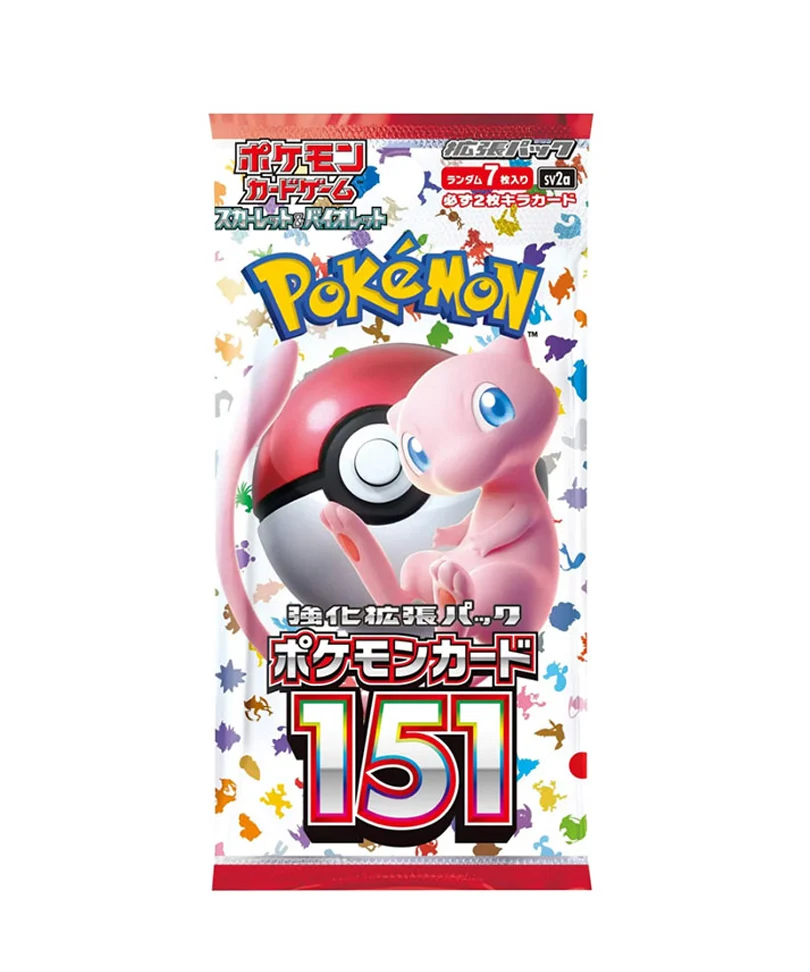 Pokemon Card Game - Booster Pack - Scarlatto e Violetto 151 JAP