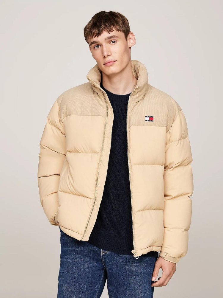 Tommy Hilfiger Giacca Uomo Cord Mix Alaska