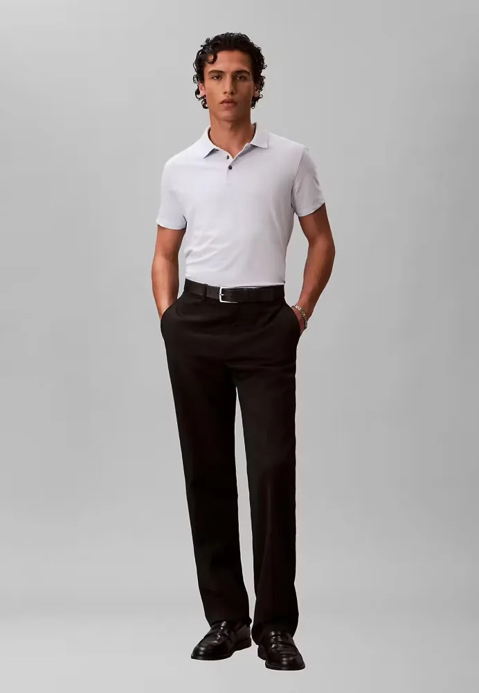 Calvin Klein Polo Uomo Slim Stretch - immagine 2