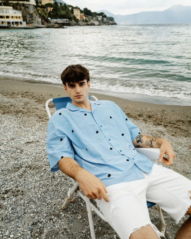 Camicia a maniche corte