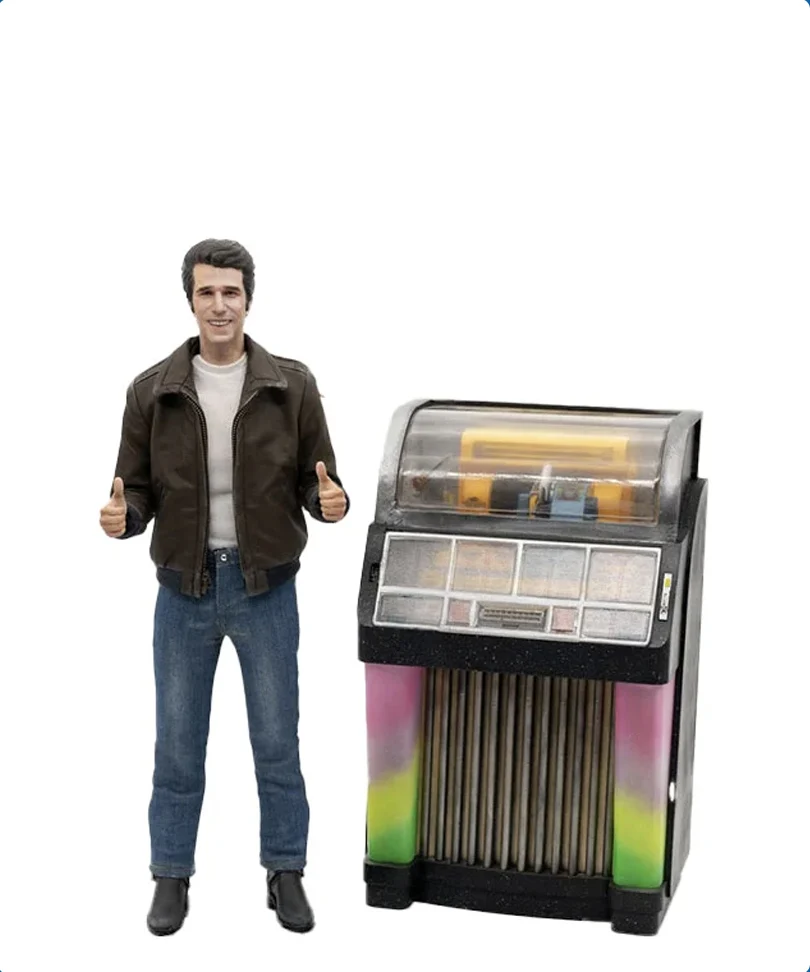 Fonzie Happy Days AF 1/6 with Jukebox Web Exclusive - immagine 2