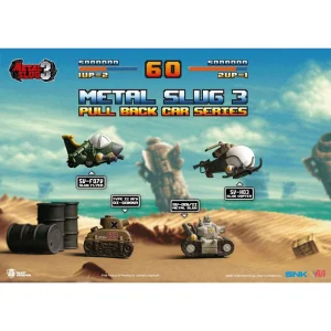 Metal Slug 3 Car Series 4-Set Pull Back Metal Slug 3 Car Series 4-Set Pull Back