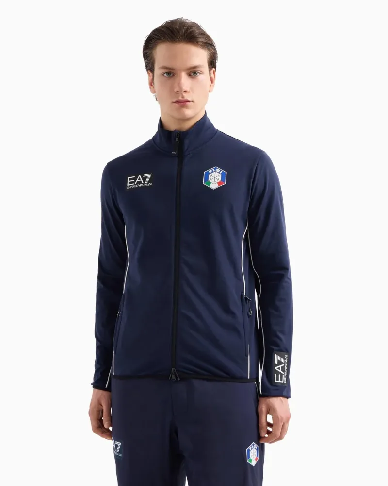 EA7 Fisi Felpa Uomo Neve Softshell - immagine 2