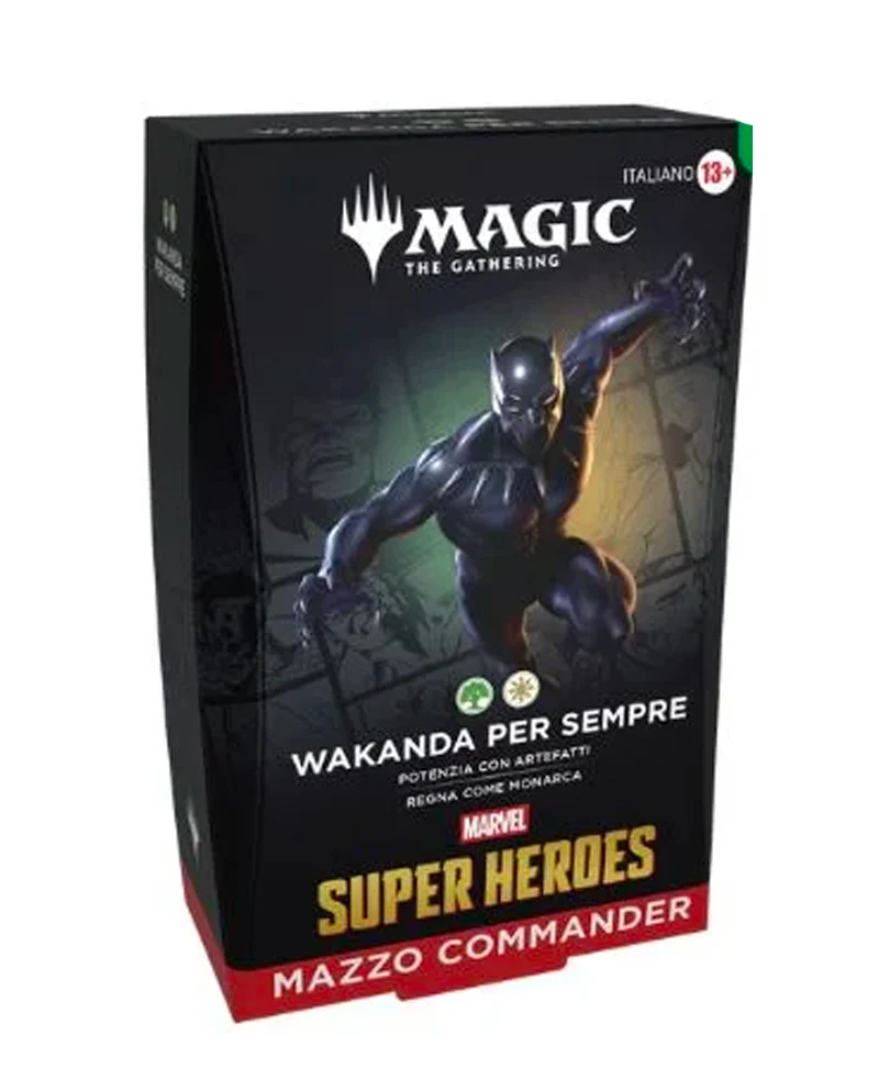 Magic: The Gathering - Marvel Super Heroes (Wakanda Per Sempre) Mazzo Commander ITA