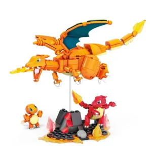 Pokémon Mega Construx Construction Set Charmander Evolution Set Pokémon Mega Construx Construction Set Charmander Evolution Set