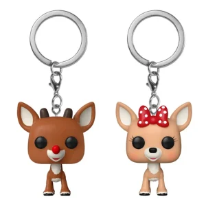 Rudolph & Clarice (2-Pack) Keychains Rudolph & Clarice (2-Pack) Keychains